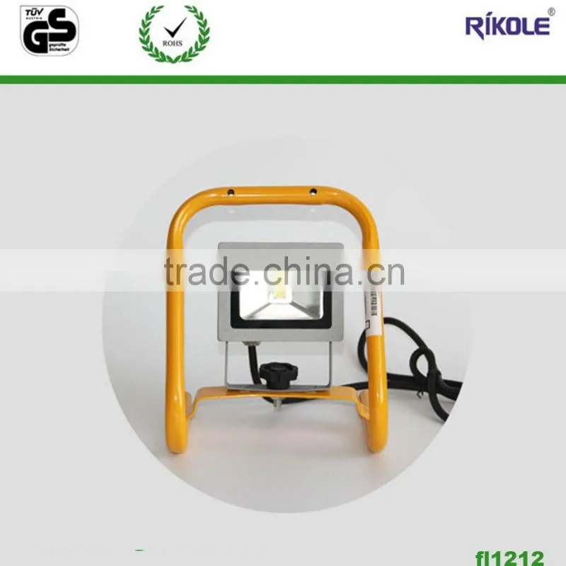 ip65 portable led flood light outdoor with square handle