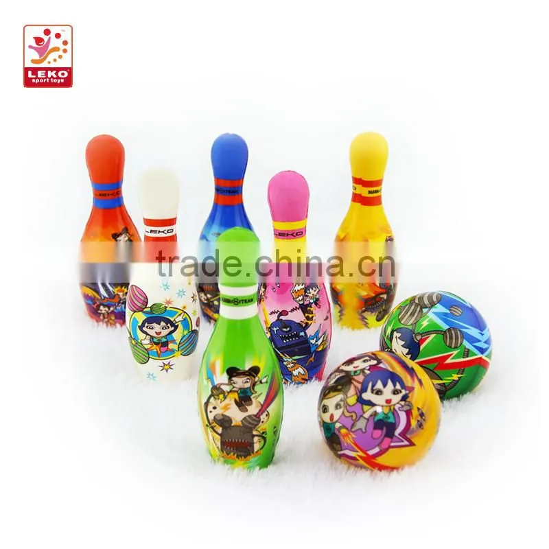 KONGFU PU tenpin bowling in full color printing