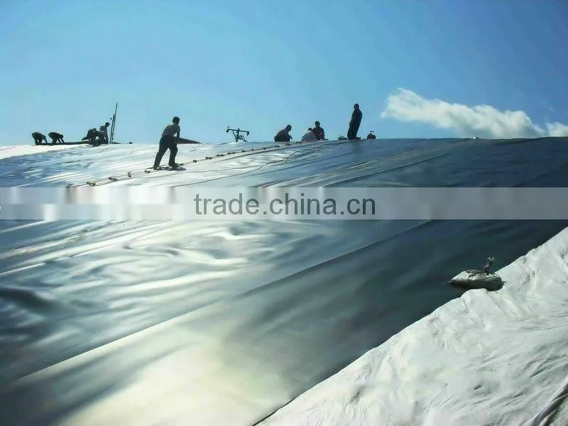 China manufacturer ldpe geomembrane waterproof membrane/waterproof material