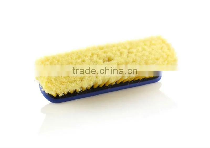 car brush with telescopic handle water flow through PVC soft bristles
