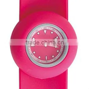China factory custom printed logo silicone watches for child