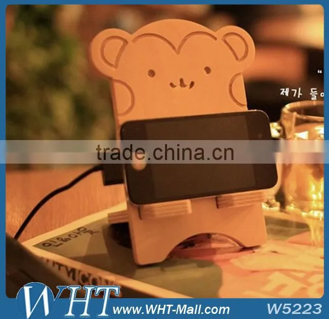 Lovely Cartoon Design Phone Holder,Protector Stand Desk for mobile phone