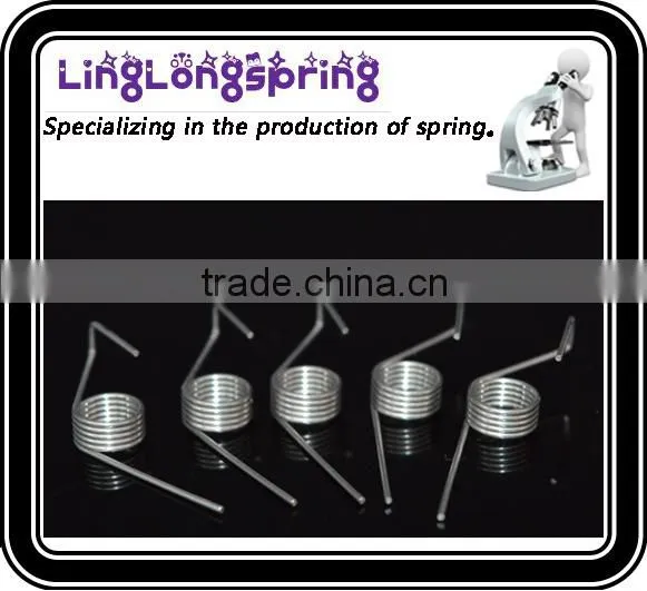 factory custom steel helical torsion coil spring