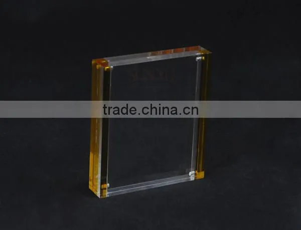 Clear Custom Design Acrylic Photo Frame & Rotatable Photo Frame