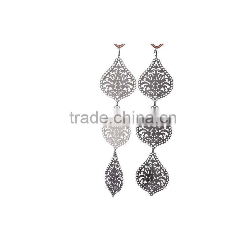 2014 fashion hanging chandelier earrings