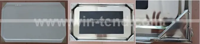 3-tier Commercial Stainless Steel Trolley Cart