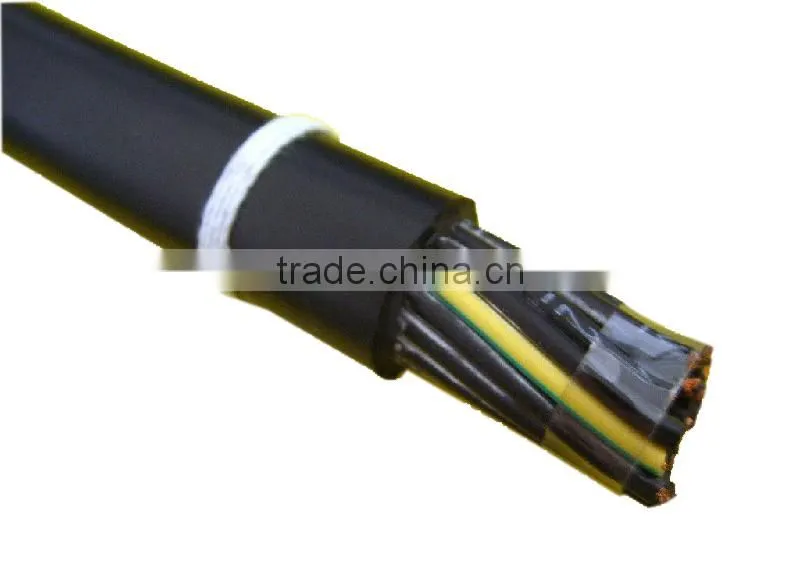LSZH LSOH copper conductor PVC insulation copper braided shield PVC sheath control KVVP power cable