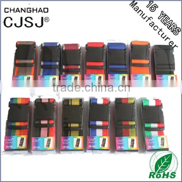 wholesale top quality CH-18A luggage bag pvc luggage belt in stock