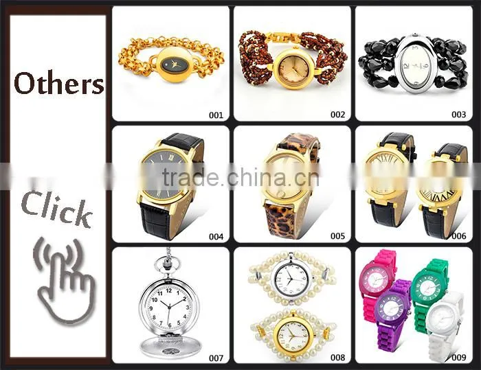 Promotional Items 2016 Stainless Steel Gold Watch Accessories