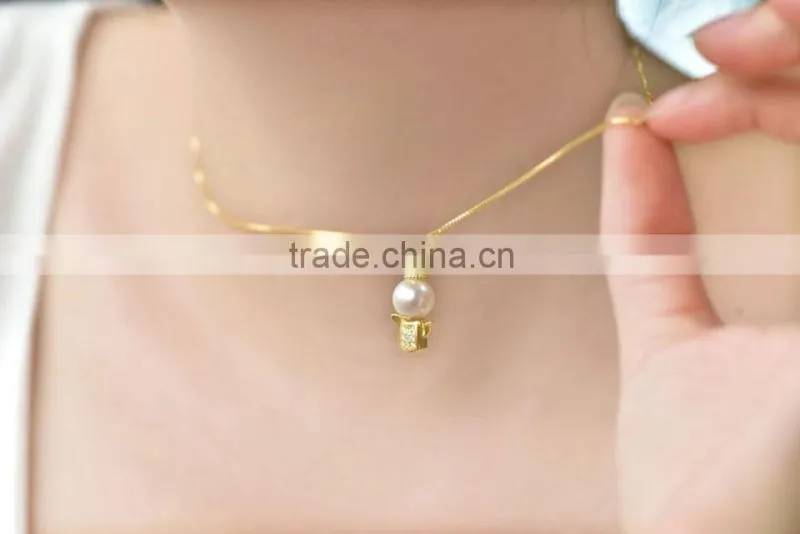 wedding jewelry culture freshwater pearl beads pendant