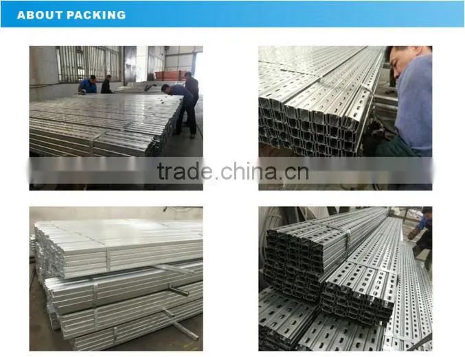 Competitive Price C Channel with Good Quality C Type Steel Channel