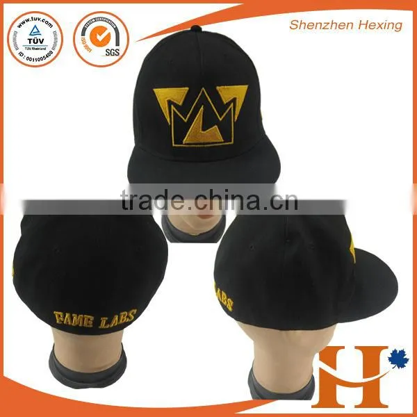 Custom Fitted Snapback With Embroidery LOG Blank Fitted Hats Wholesale