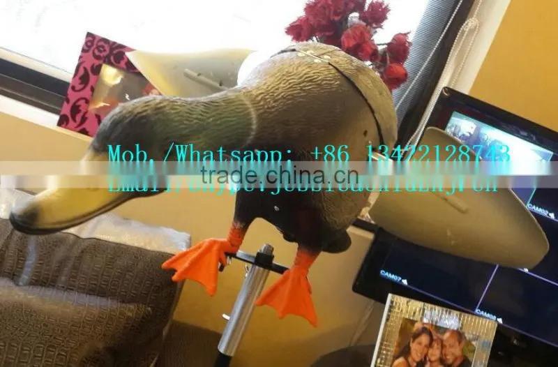 hunting plastic mallard motor duck decoy with remote control from Xilei factory