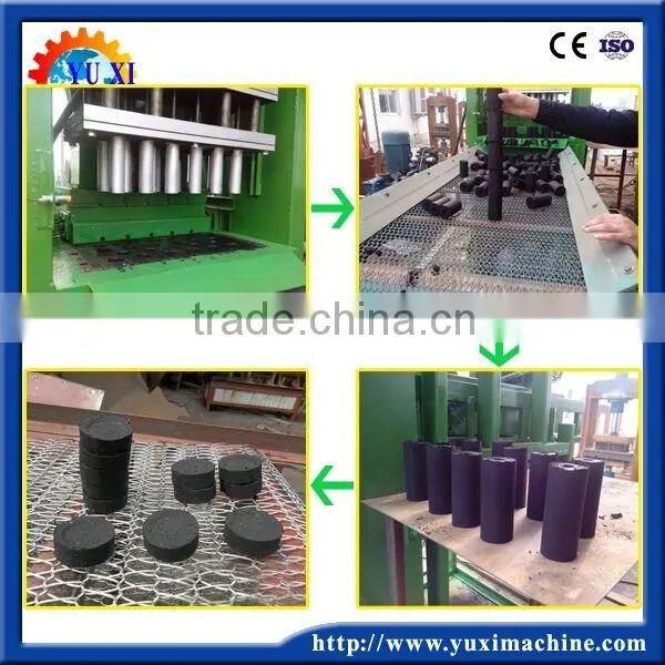 Coconut Natural wood hookah charcoal Shisha charcoal briquette machine manufacturer