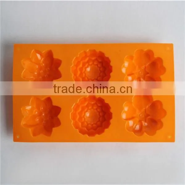 Fantastic style eco-protection 2014 silicone ice/muffin mold,cheap silicone ice cube tray