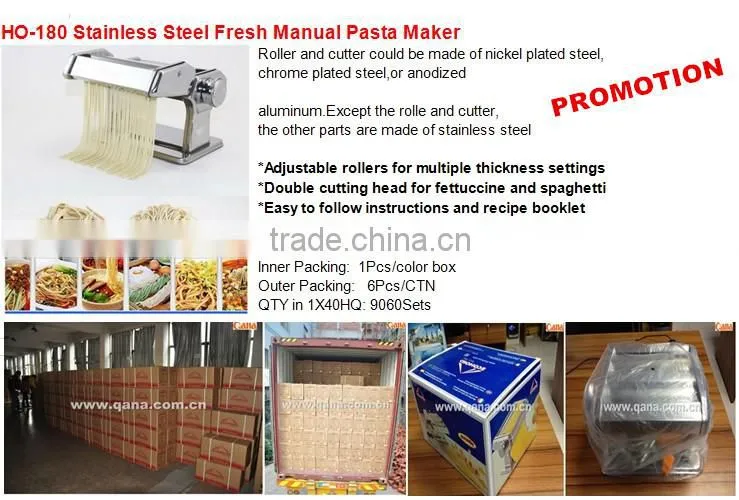 mini Stainless steel 18/10 kitchen product/pasta maker & noodle maker