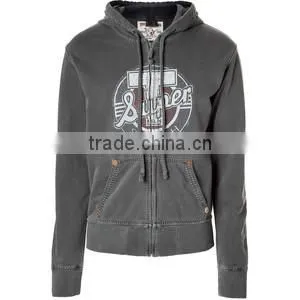 Screen printing fleece hoodie customized