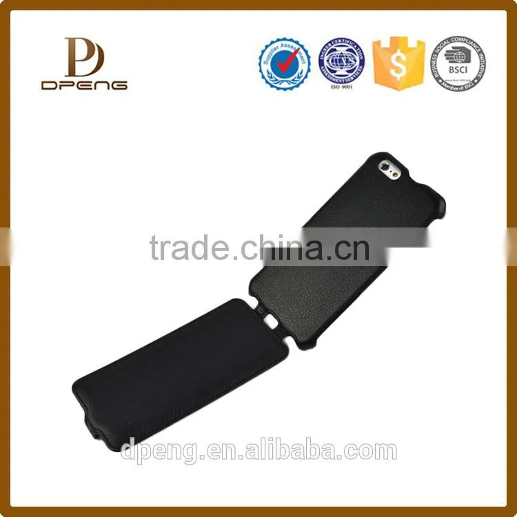 OEM blank leather phone cases flip case for iphone 5s/6