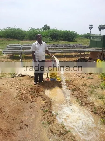 DC Brushless Motor solar powered irrigation water pump