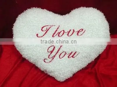 Valentine heart cushion
