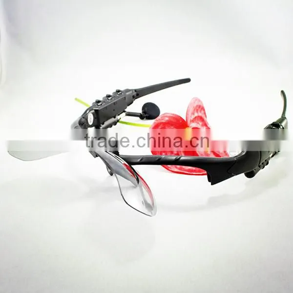 Flash player bluetooth-glasses , bluetooth earphone Mp3 sunglasses