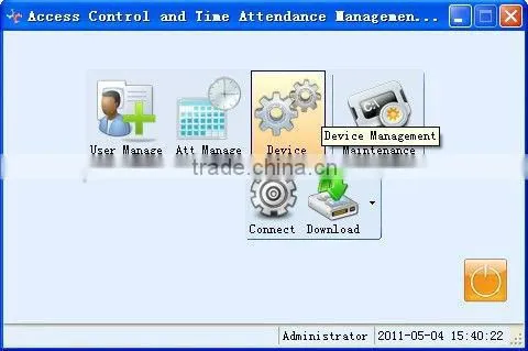 Touch Screen RF Biometric Time Attendance