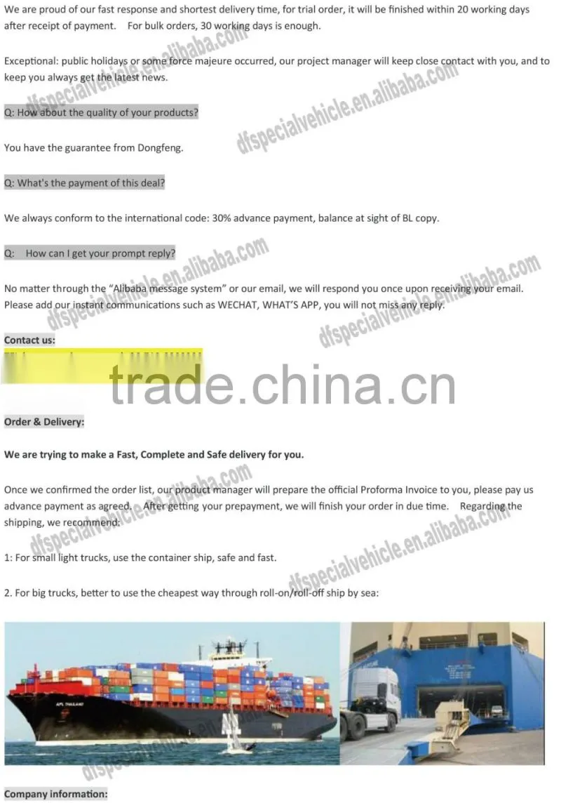 Semi-trailer truck,EQ9281, dongfeng vehicles, alibaba supplier in china