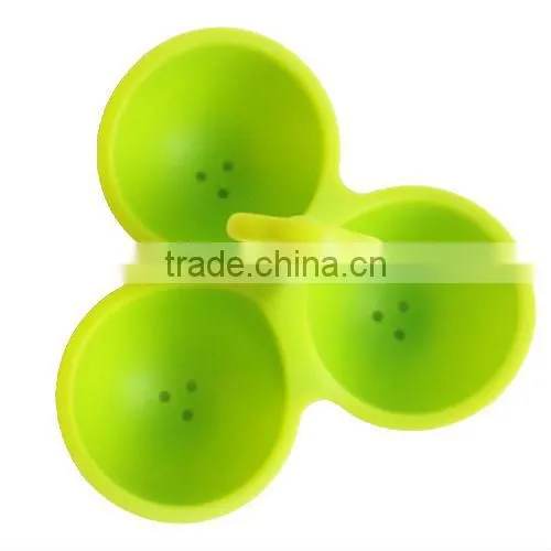 2013 New design and Nonstick Silicone Egg Steamer