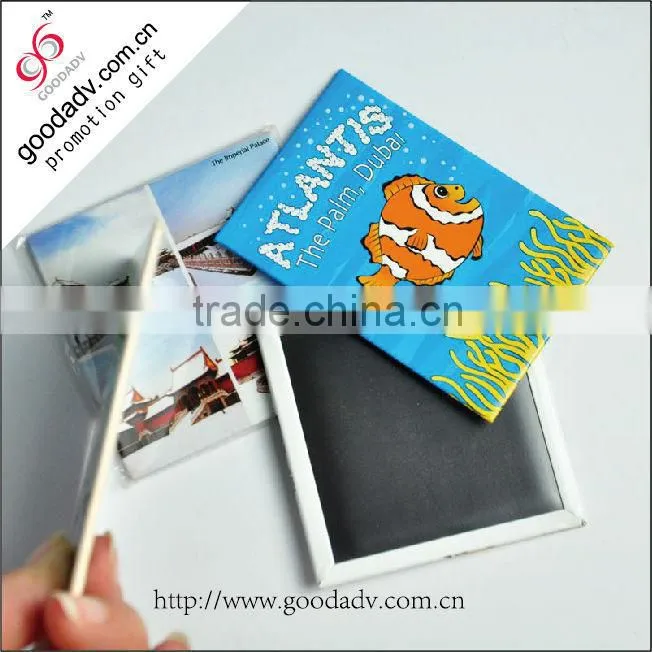 Guangzhou tourist souvenir fridge magnet custom clock fridge magnet