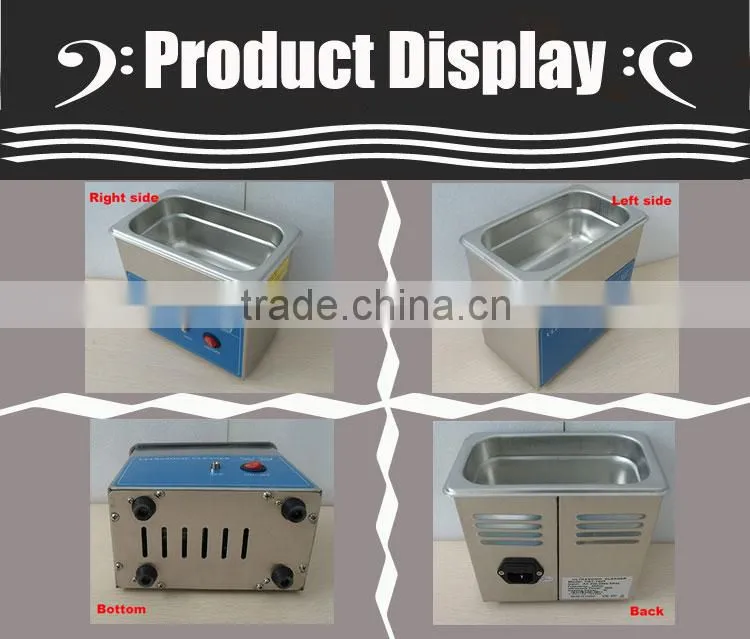 Mini ultrasonic cleaner China made portable ultrasonic cleaner