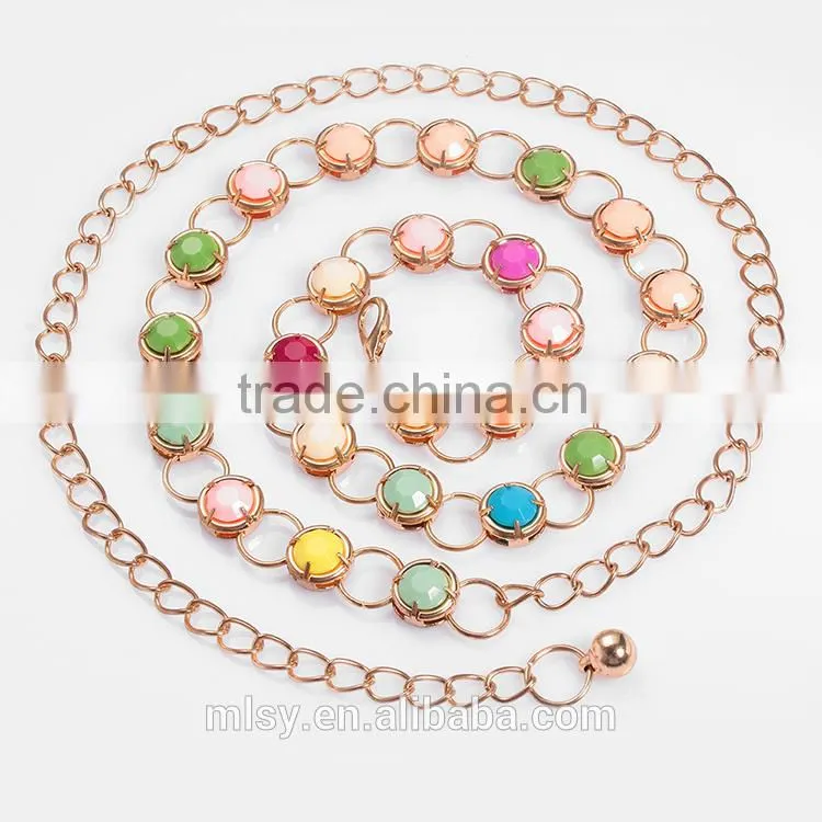 Fancy clothes decorative chain of plated Brightness F1-80102