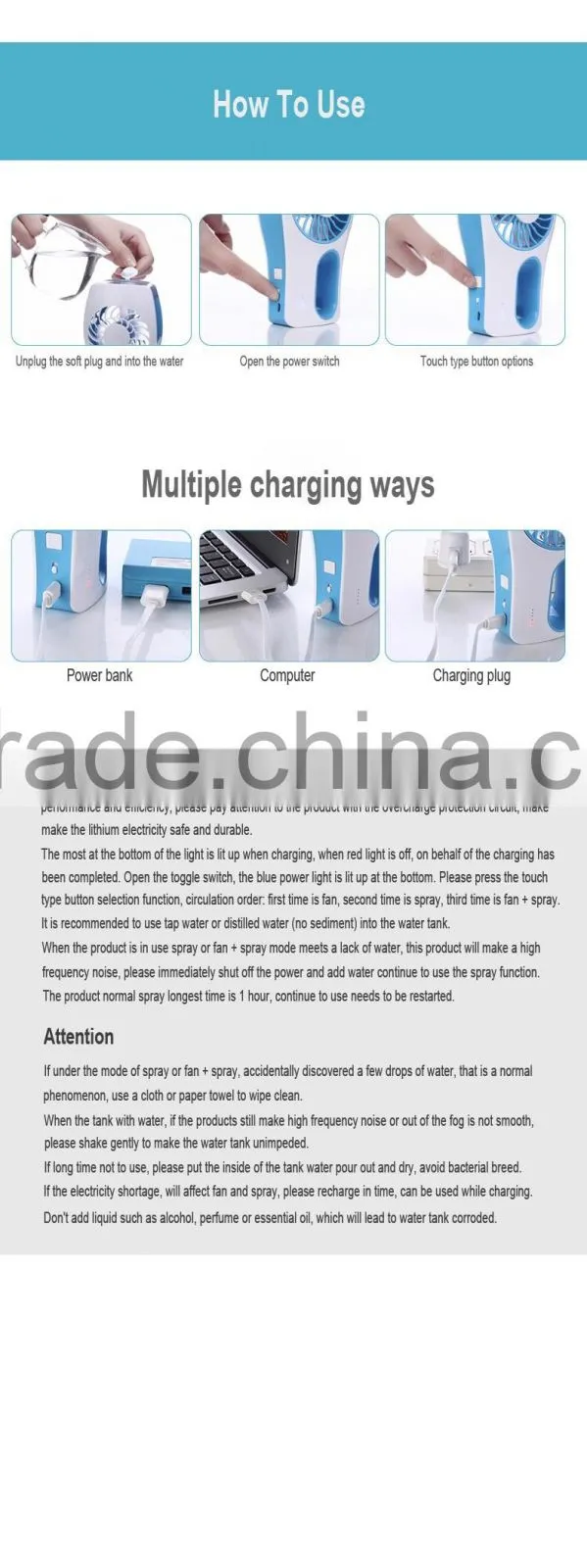 Hot Sell Summer Best Gift USB Fan Mini Electric Handheld Portable USB Fan