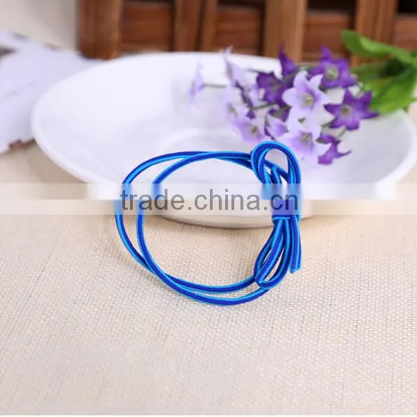 double layers covered hair elastic band, types of hair bands