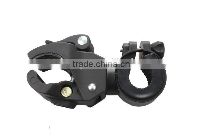 Universal Bicycle Bike LED Torch Front Light Flashlight Mount Bracket Holder New