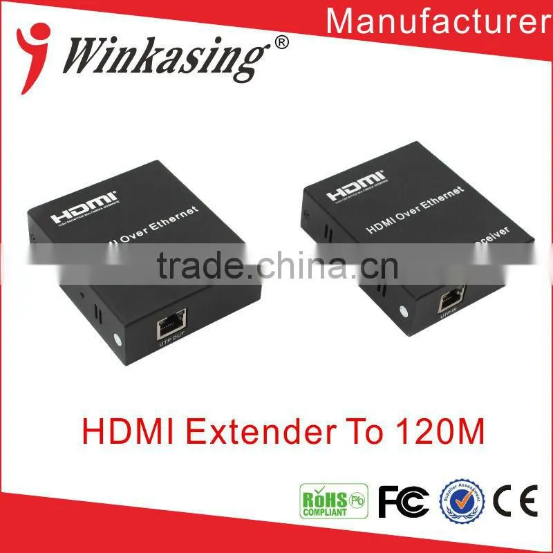 Best quality powerline hdmi extender Over IP Cat5 Cable