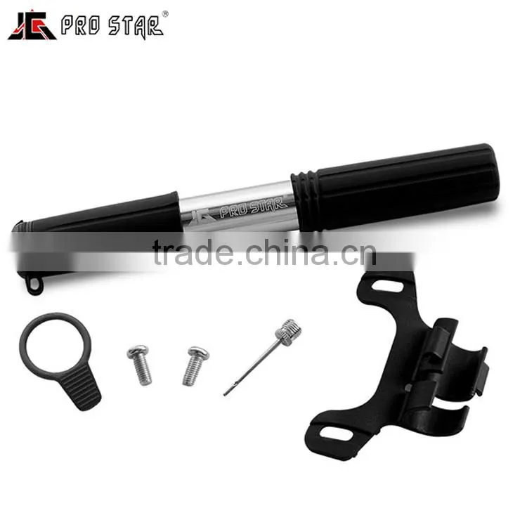 hot sell aluminum bicycle parts mini hand air pump with hidden hose