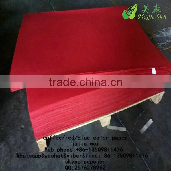 Notebook 230gsm red card invitation card board red color kraft paper