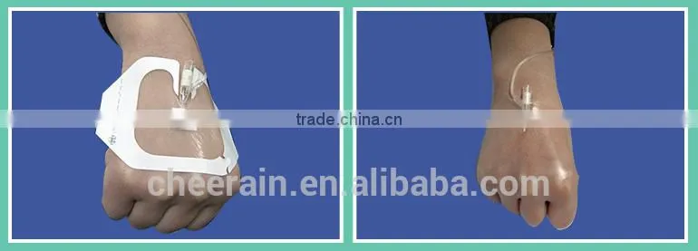 Medical disposable sterile transparent waterproof medical burn wound dressing with absorbent pad