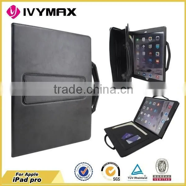 palm leather bag Tablet case for iPad pro perfume bottle display case