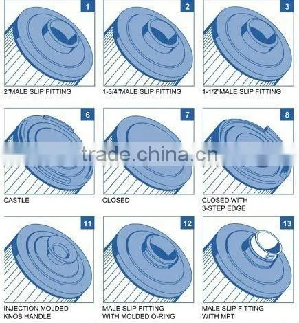 Paper cartridge swimming pool water filters for Bathroom