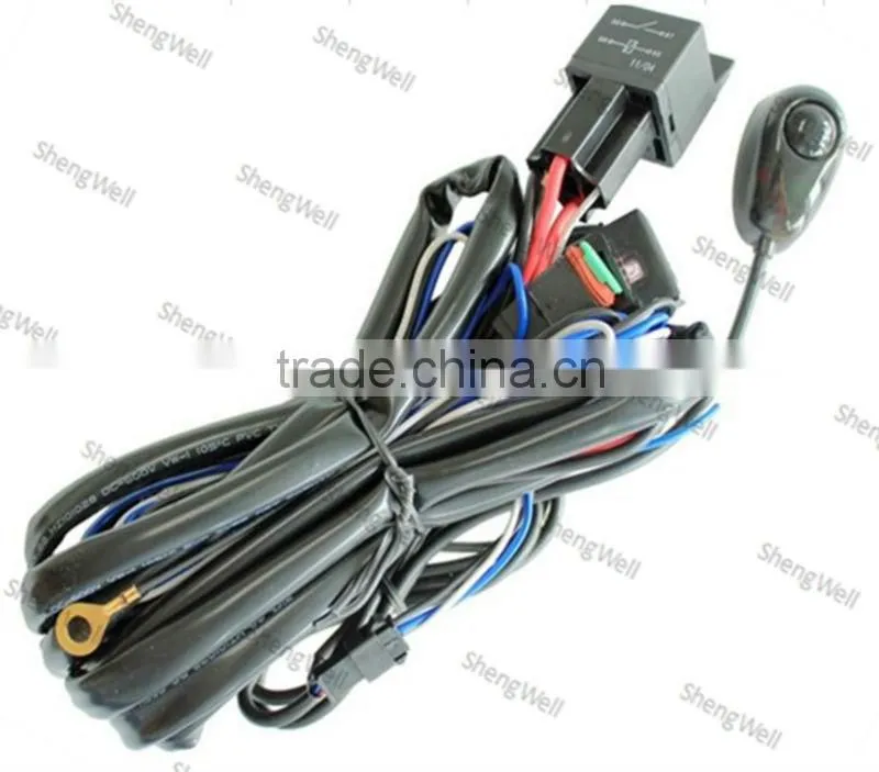 ShengWell Auto factory directly 12month warranty 36w 7" dual row epistar 10--32v epistar ip68 led light bar