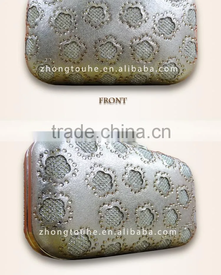2015 high quality upscale evening clutch bag