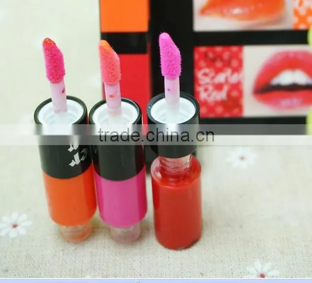 New Fashion 3in1 liquid matte lipstick longlasting lip gloss