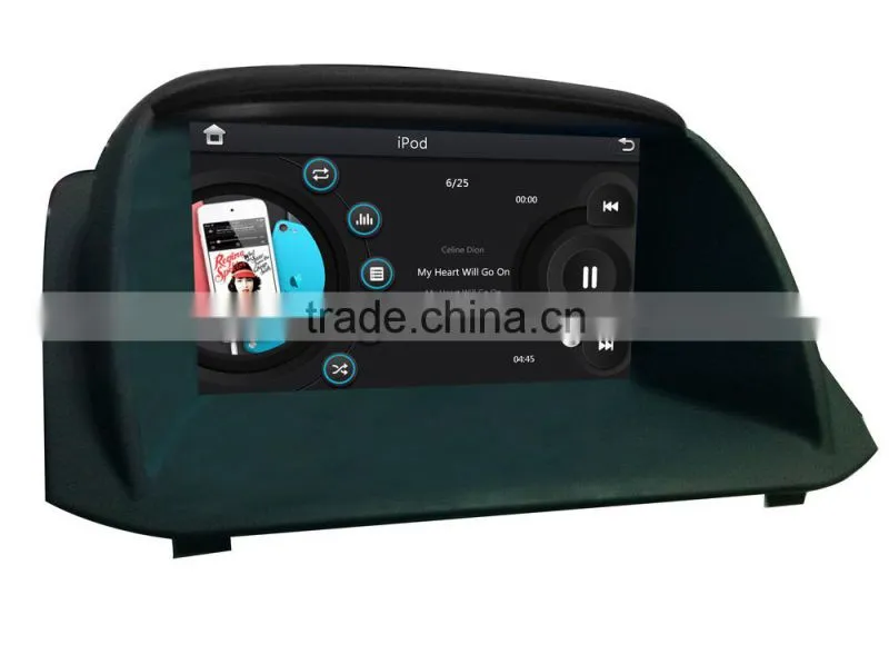 Wholesale car fm radios audio multimidea 10 inch headrest car dvd player For FORD FIESTA support Phone 3G DVR SWC BT