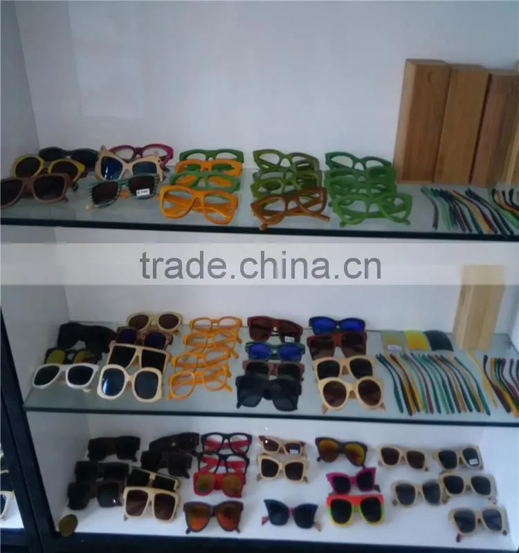 High Quality New Arrival Cycle Sunglasses Polarized Wooden Sunglasses