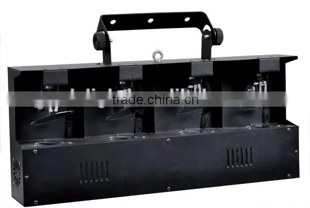 Hot sale! rgbw led four head scan light for disco/led stage effect light 4 heads scan beam light