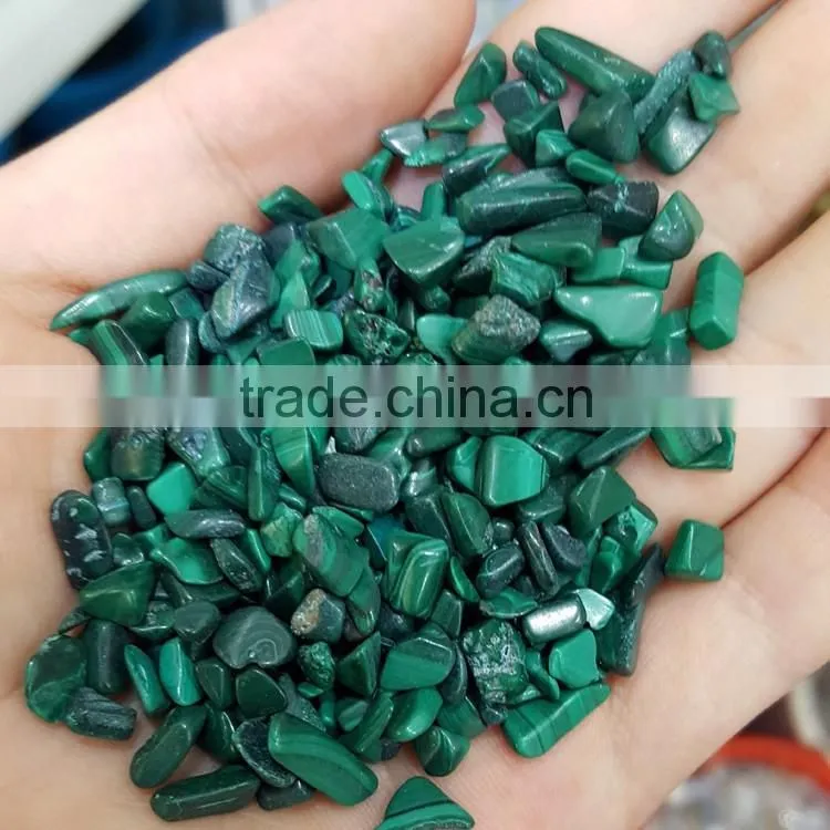 Polished Small Green Malachite Tumble Stones