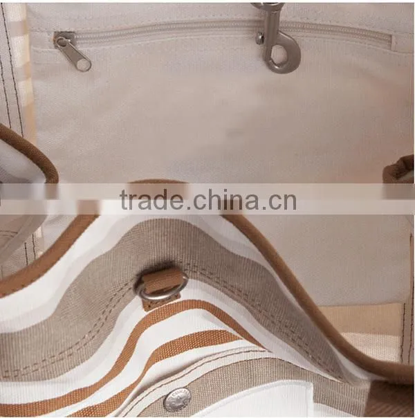 heavy duty printed cotton canvas tote bag