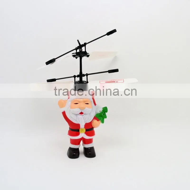 Click to get Free Sample 2015 Best Christmas gift Rc Helicopter toys Flying Santa