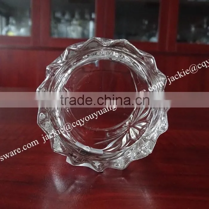 300ml high transparence round whiskey glass cup